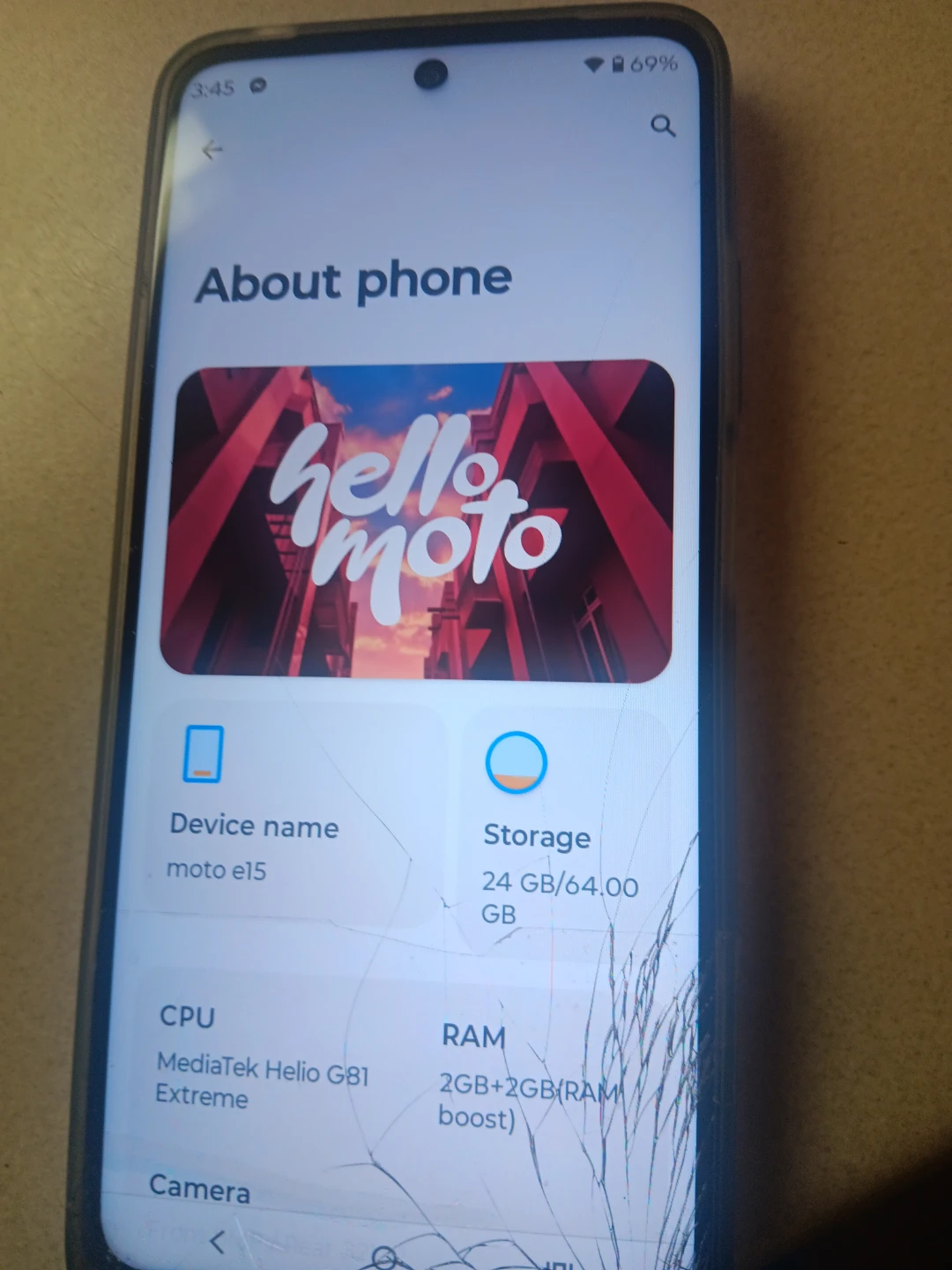 Motorola Moto E15 Smartphone - photo 2