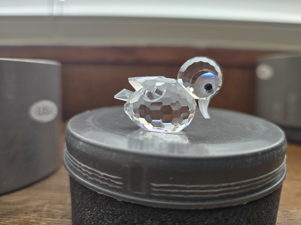 Swarovski Crystal Figurines - Owl, Duck, Snails - photo 2