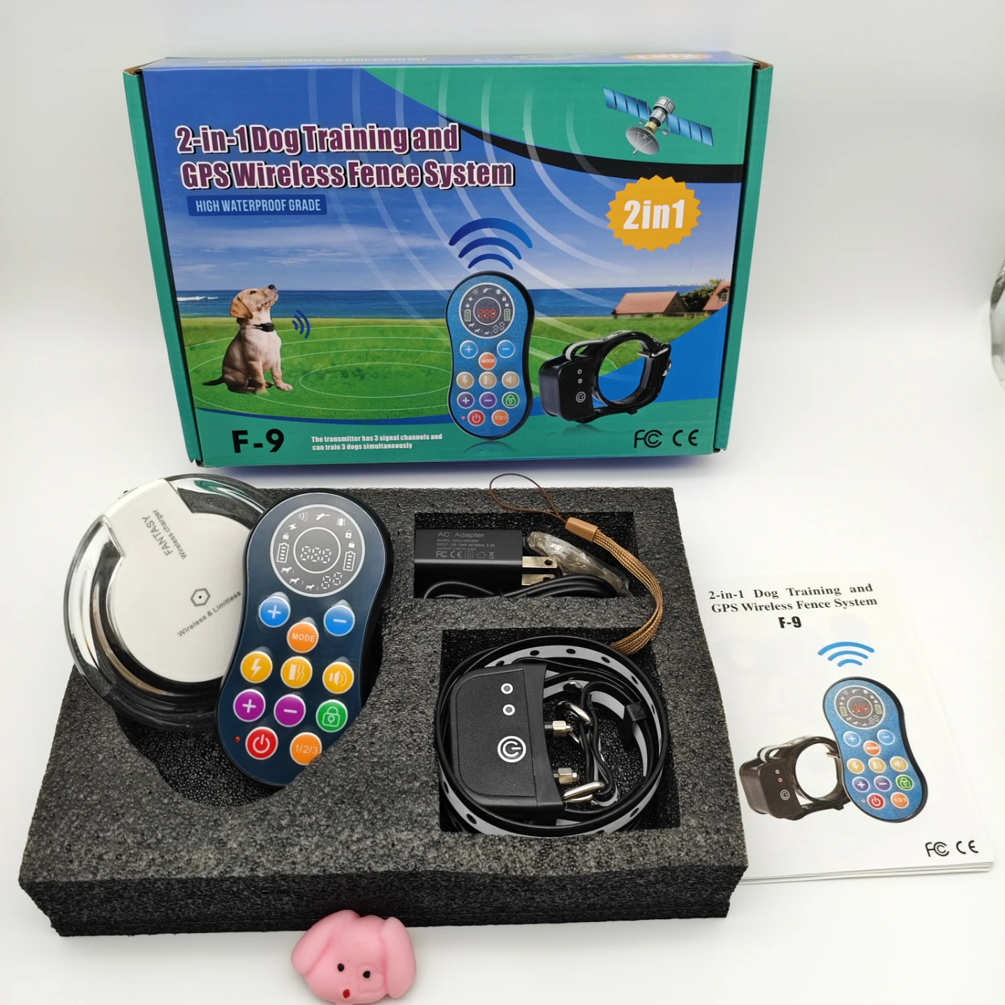 2-in-1 Dog Training and GPS Wireless Fence System