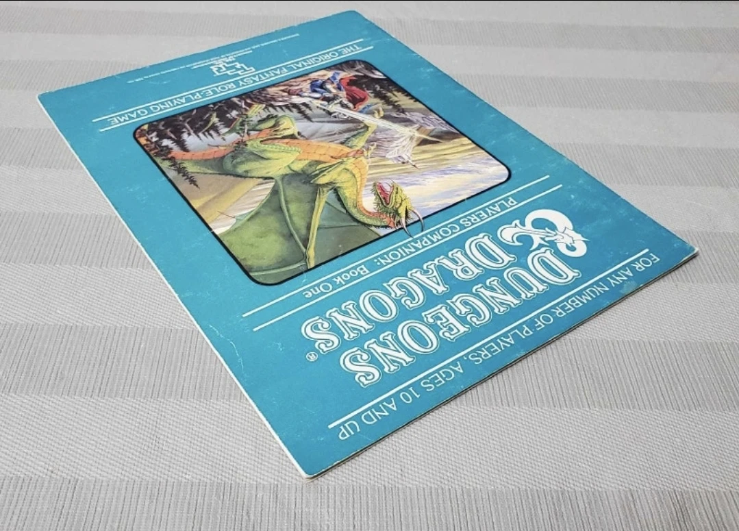1984 First print! Dungeons & Dragons players companion book 1 - photo 5