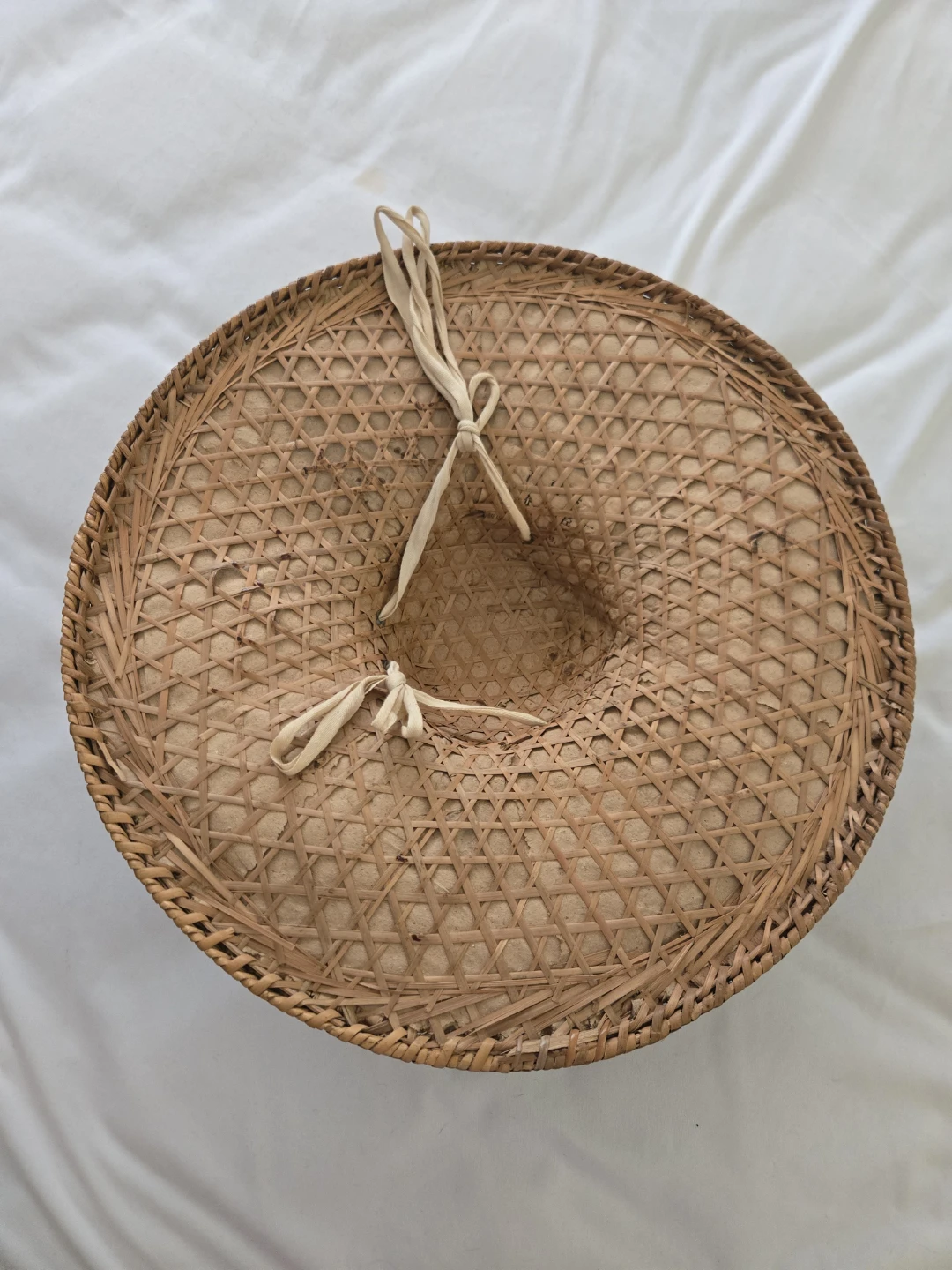 Vintage Chinese Woven Hat - photo 2