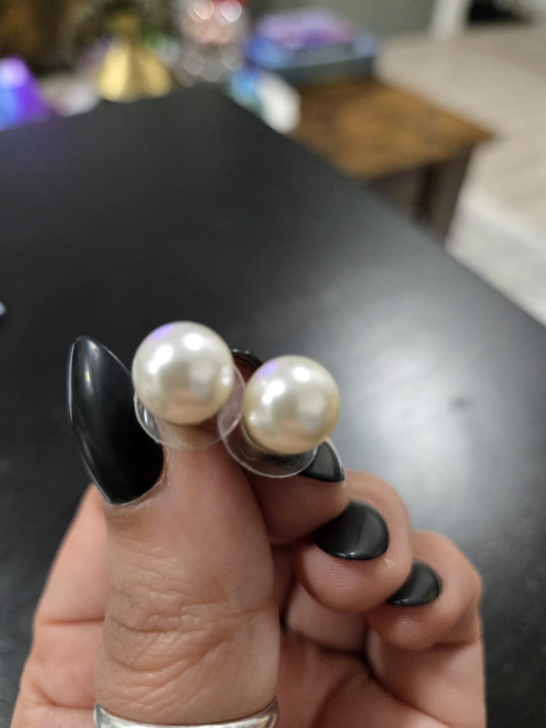 Pearl Stud Earrings