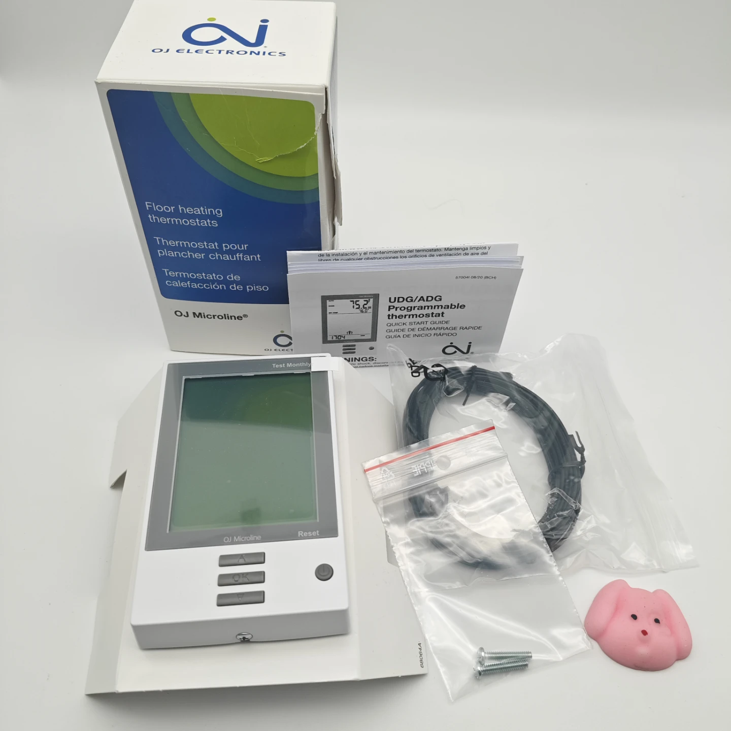 OJ Microline Programmable Floor Heating Thermostat