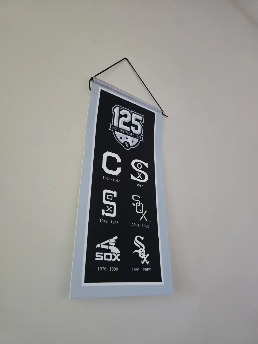 Chicago White Sox 125th Anniversary Banner - photo 2