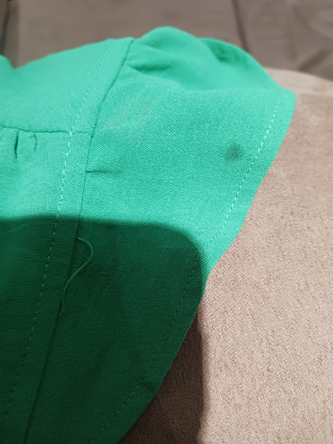 Monteau Los Angeles Green Tiered Midi Dress - photo 4