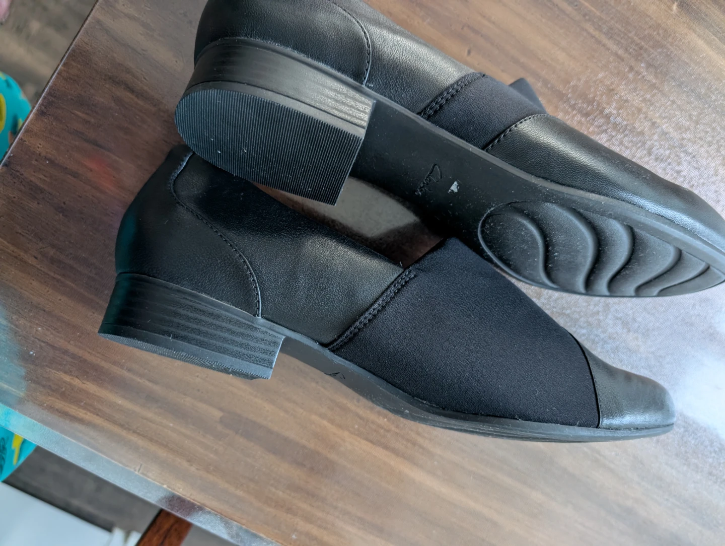 Clarks Collection Women's Black Loafers Size 12 - photo 5