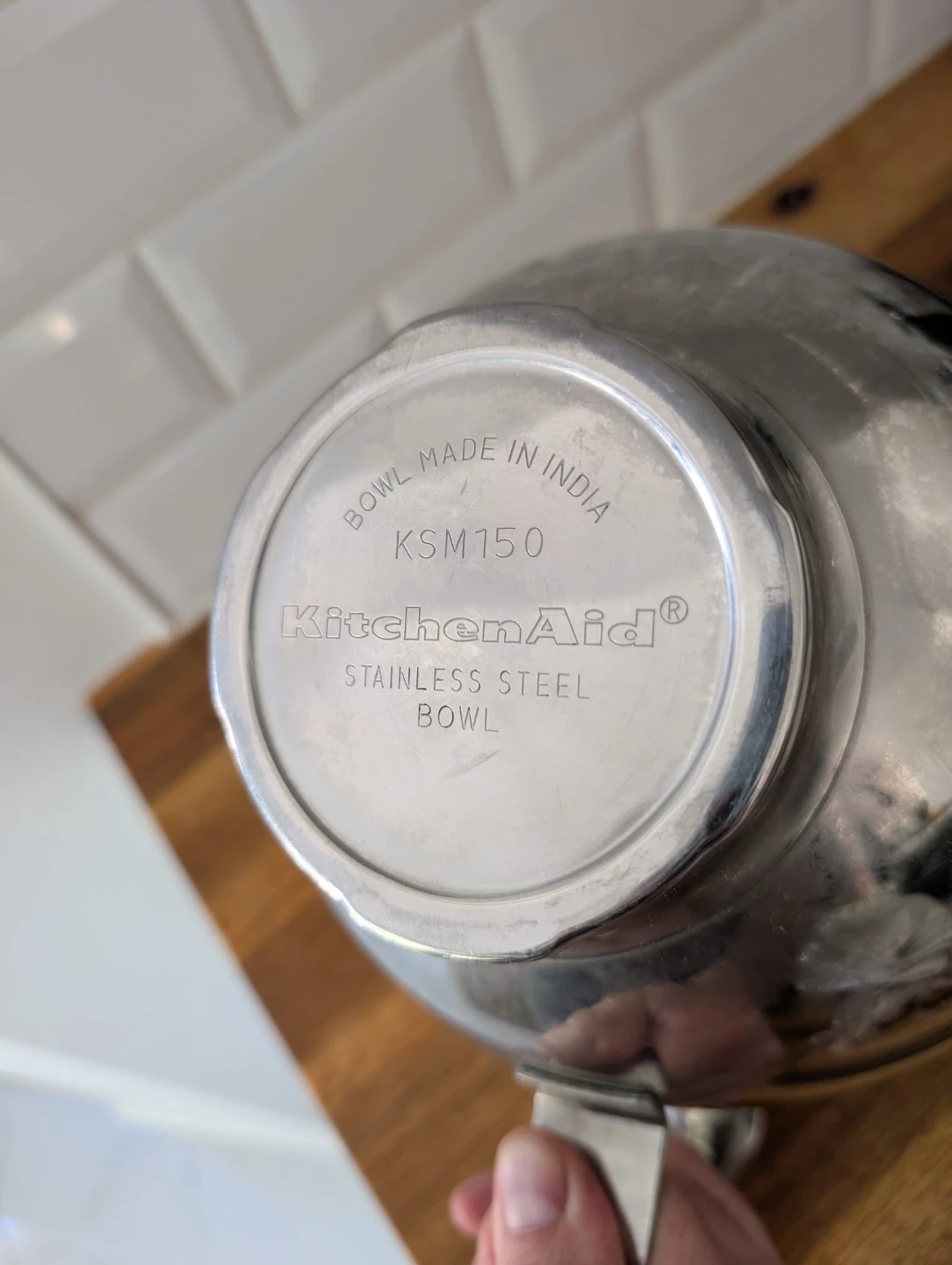 KitchenAid KSM150 Stainless Steel Stand Mixer Bowl - photo 4