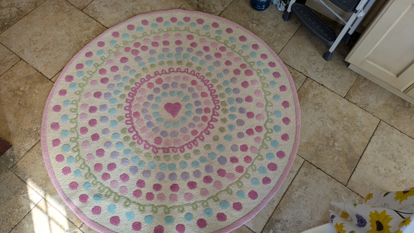 Pottery Barn Kids Round Area Rug