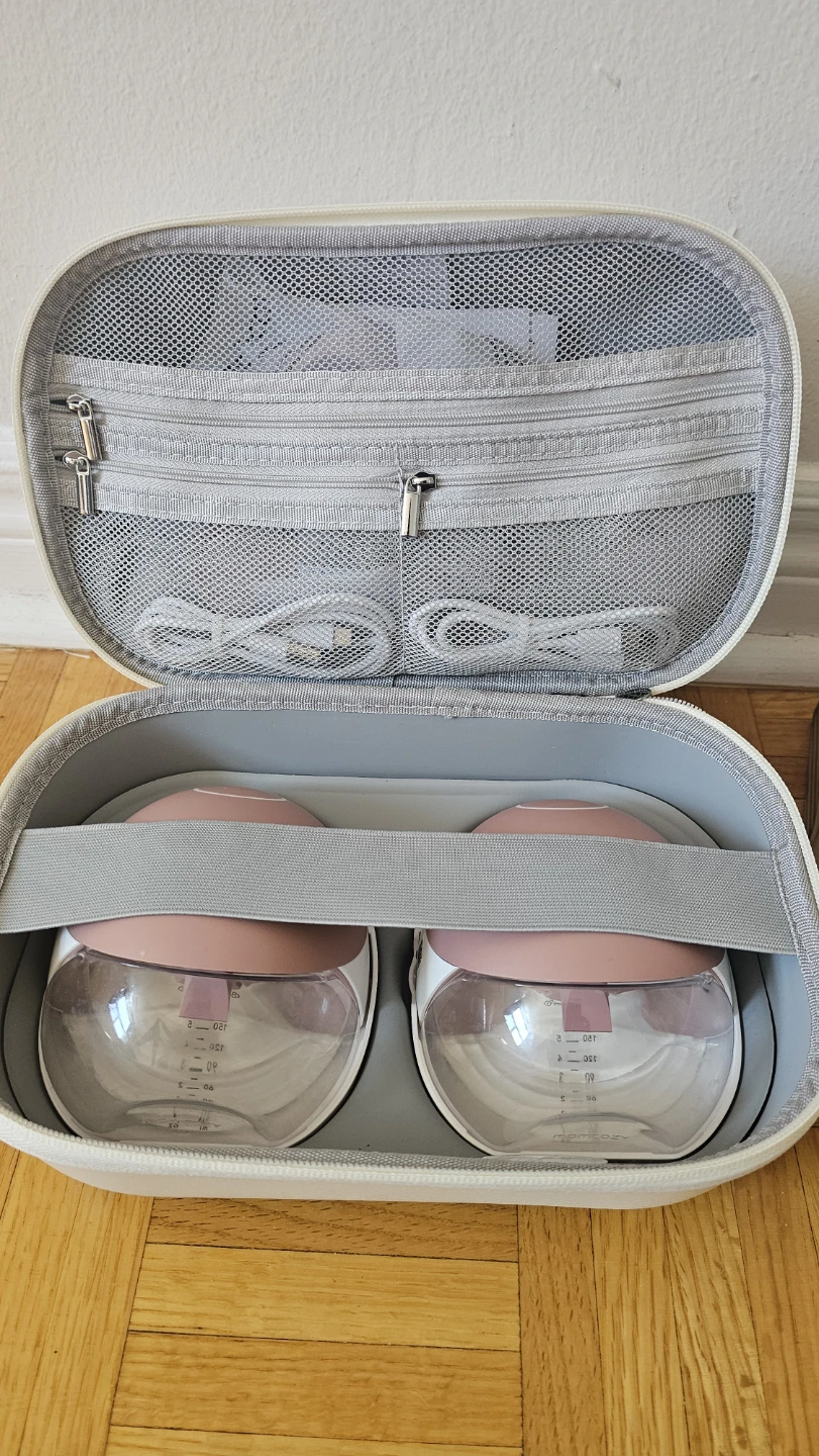 Momcozy Mobile Flow Wearable Double Electric Breast Pump - photo 2