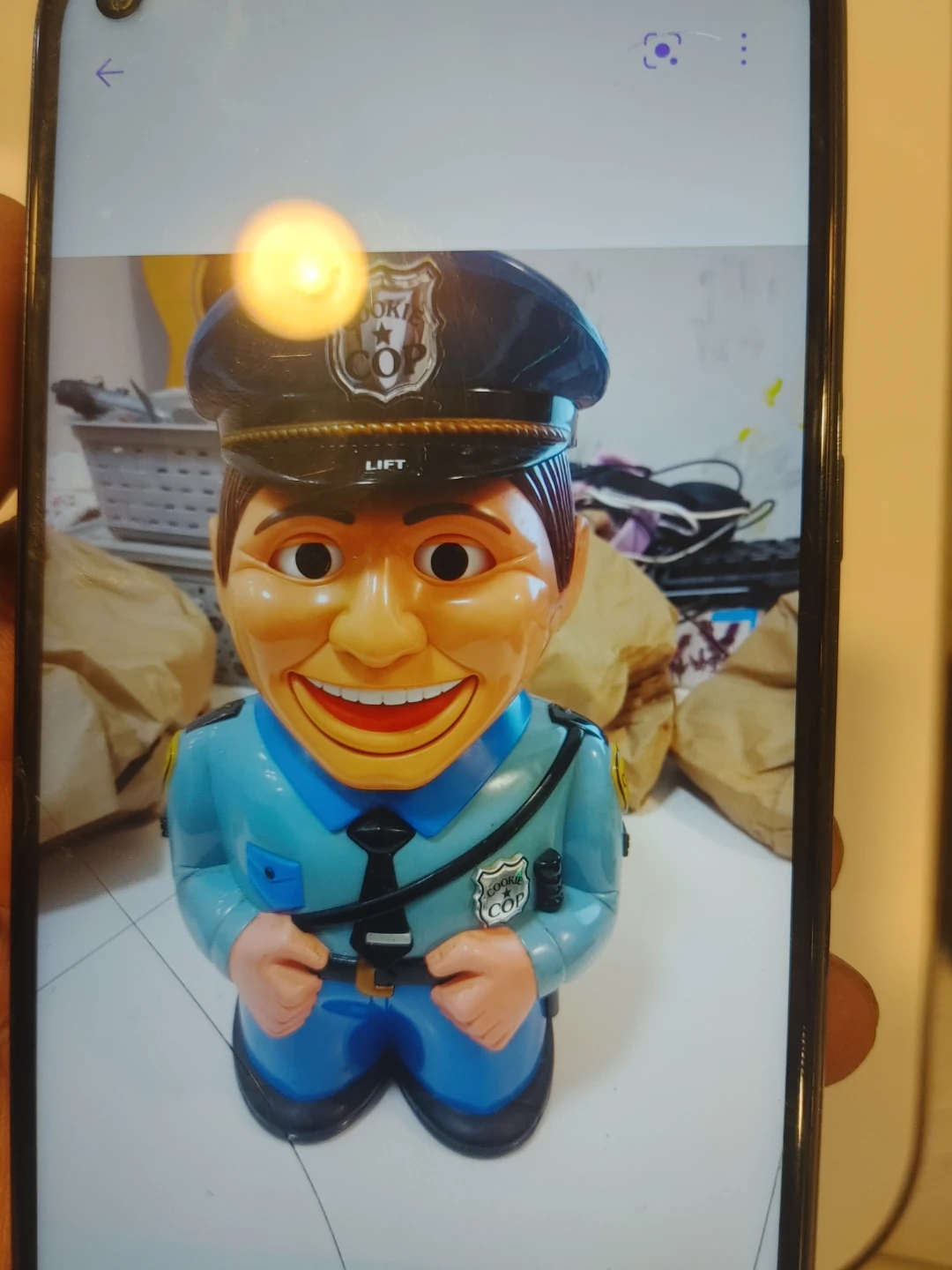 Cookie Cop Coin Bank