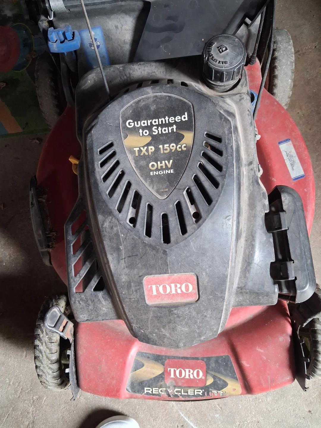 Toro Recycler TXP 159cc OHV Engine Lawnmower - photo 2