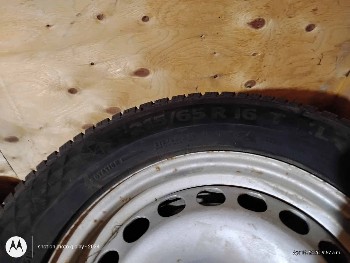 Set of 4 Winter Tires 215/65 R16