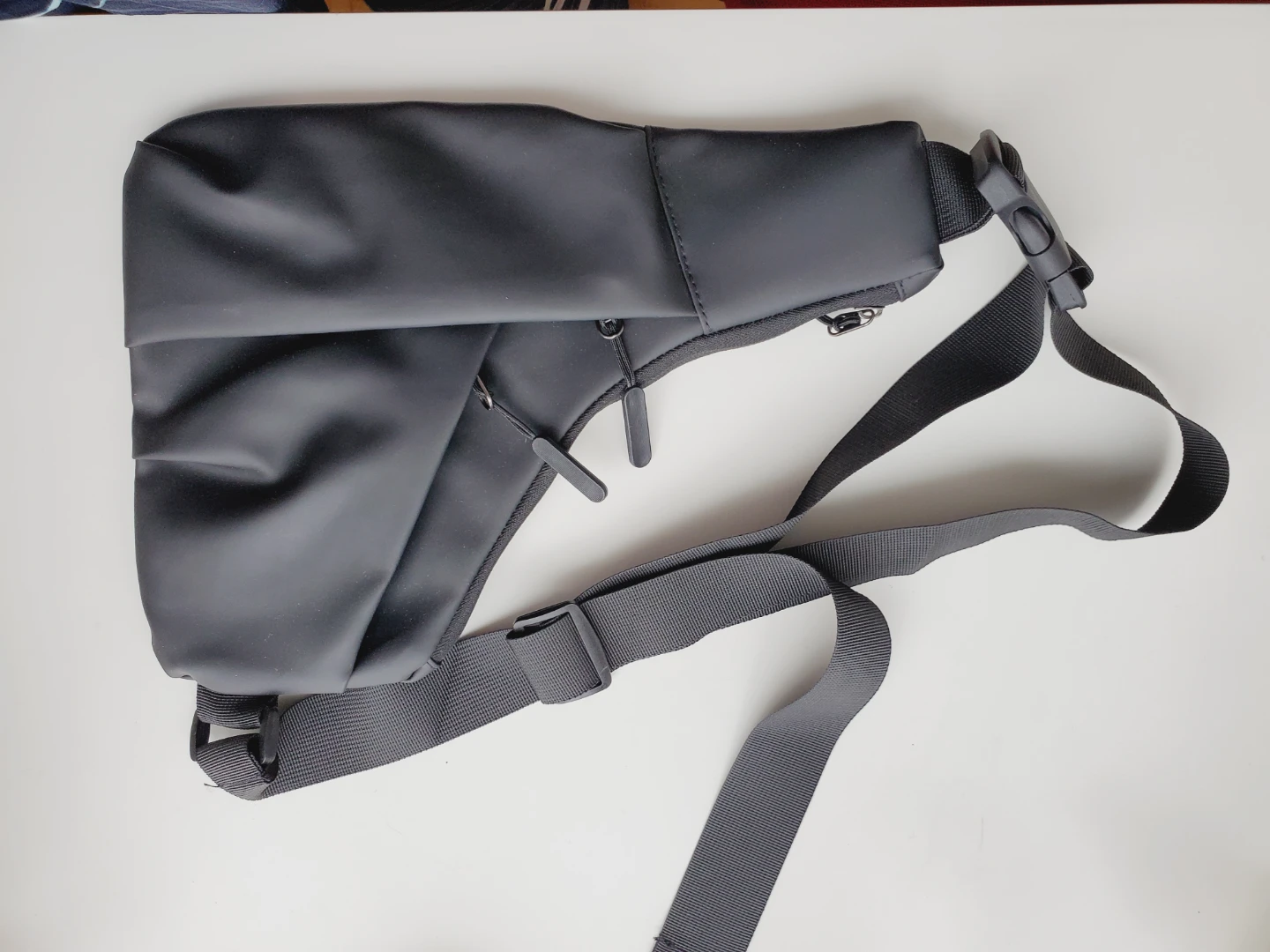 Black Pouch Sling Bag - photo 2