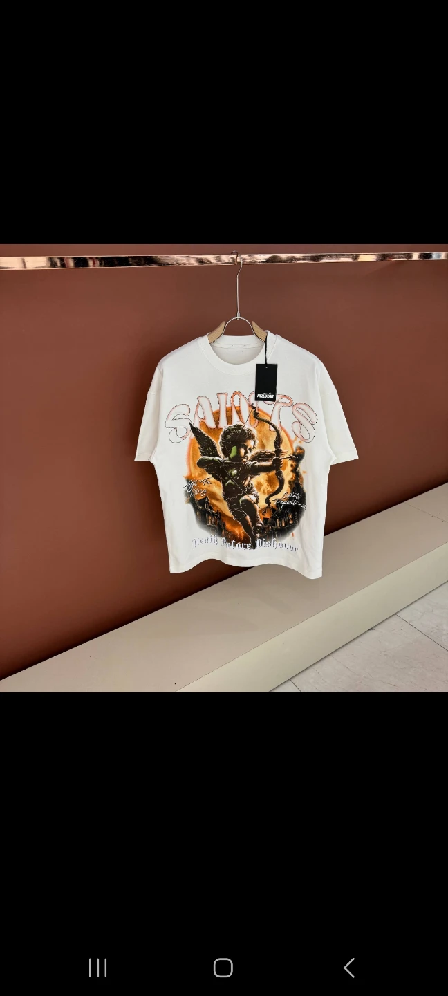 Hellstar White Graphic T-Shirt - photo 2