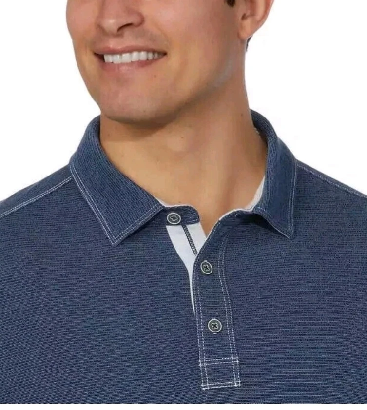 Like New Kirkland Signature Men's Performance Polo Shirt L - photo 3