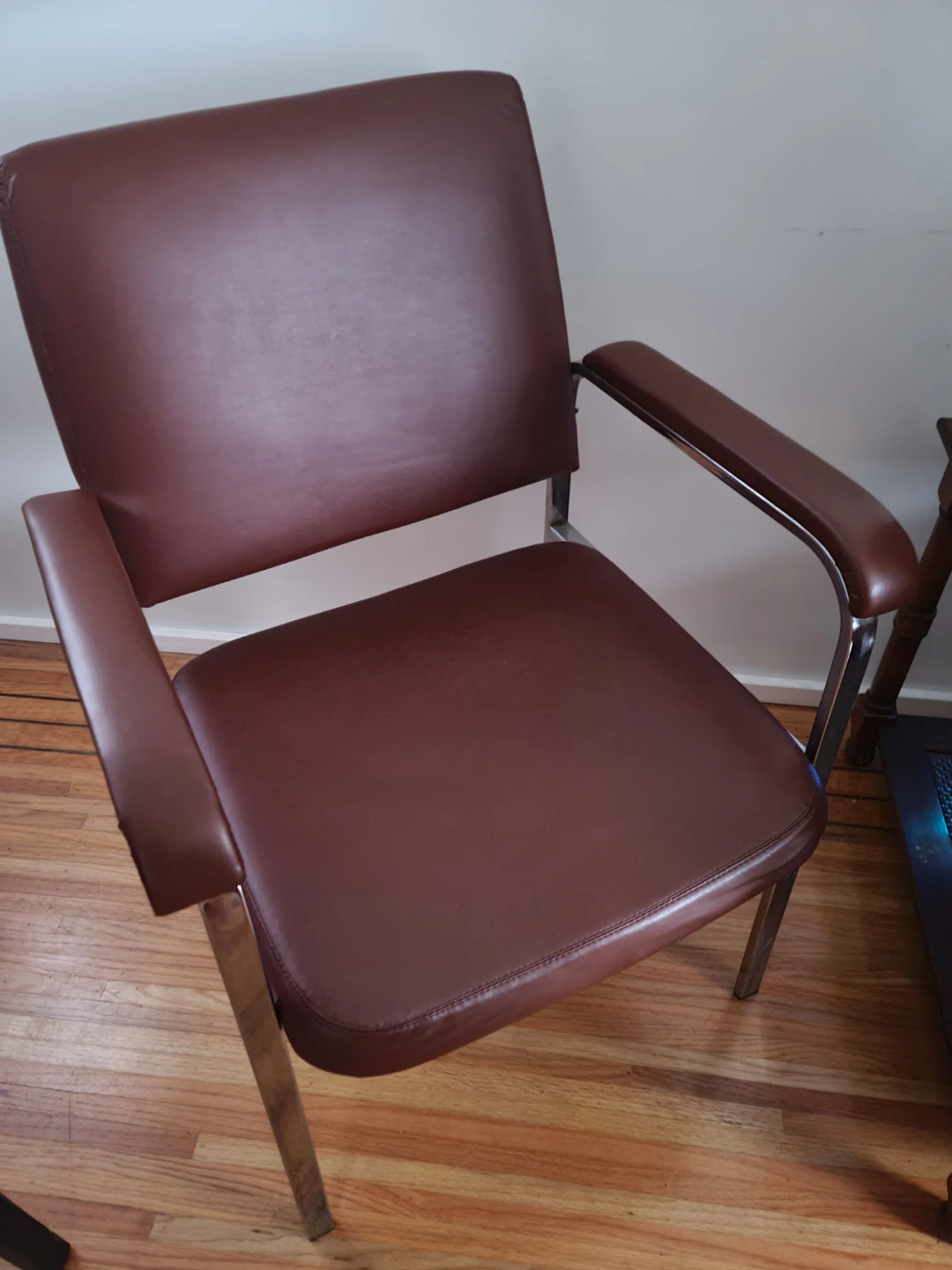 Brown Leather Armchair