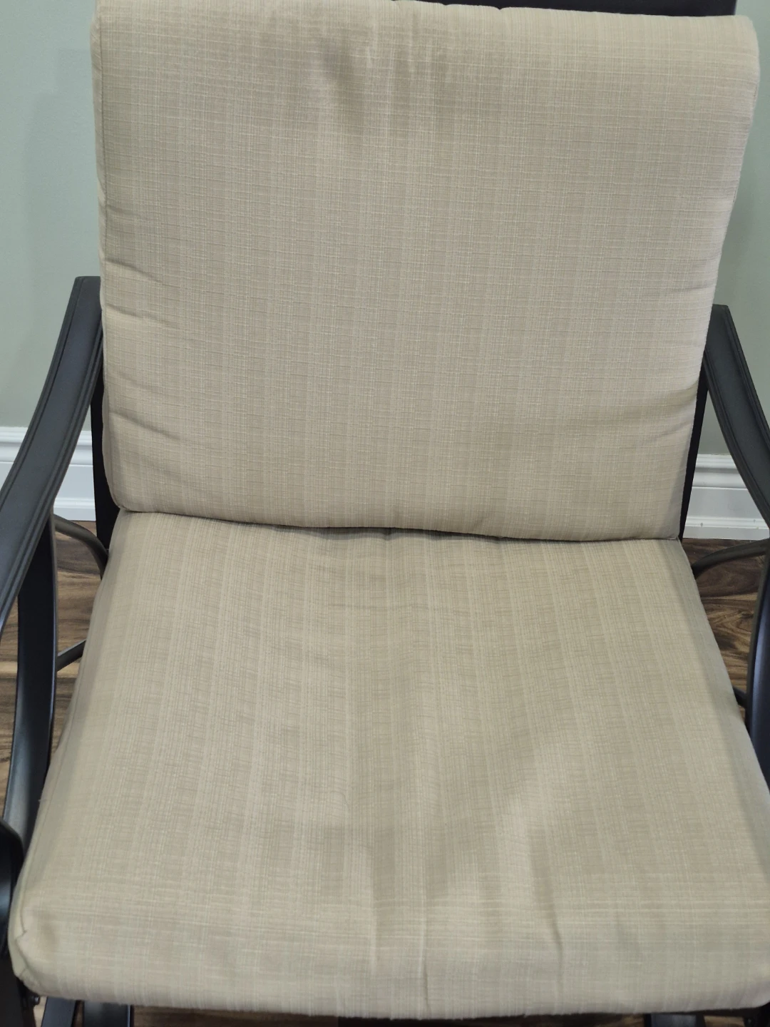 Outdoor Glider rocking Chair with Cushions - photo 4