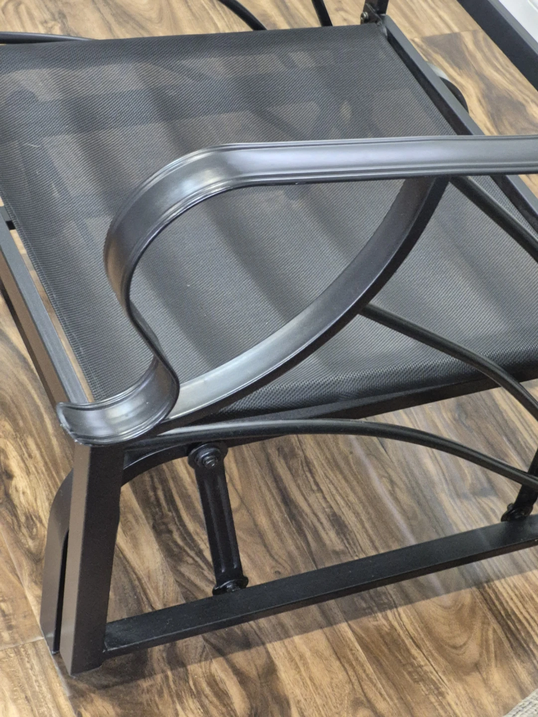 Outdoor Glider rocking Chair with Cushions - photo 5