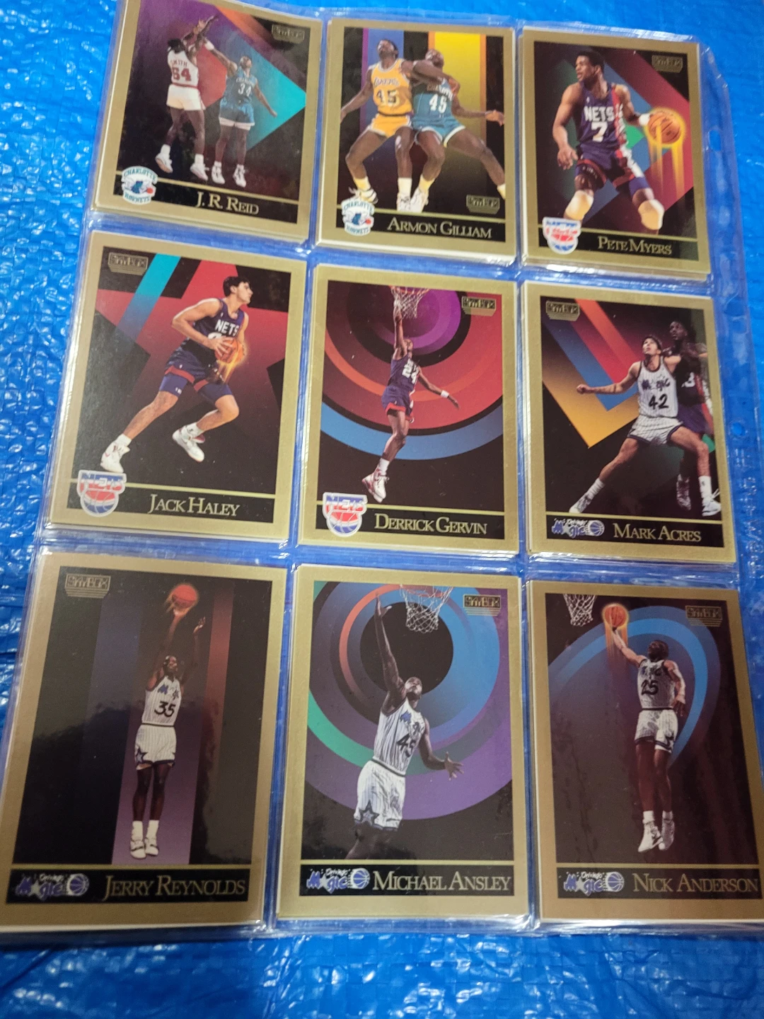 Collection of 9 Basketball Cards