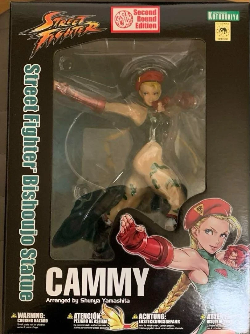 Kotobukiya Street Fighter Bishoujo Classic Cammy Statue (Rare!)