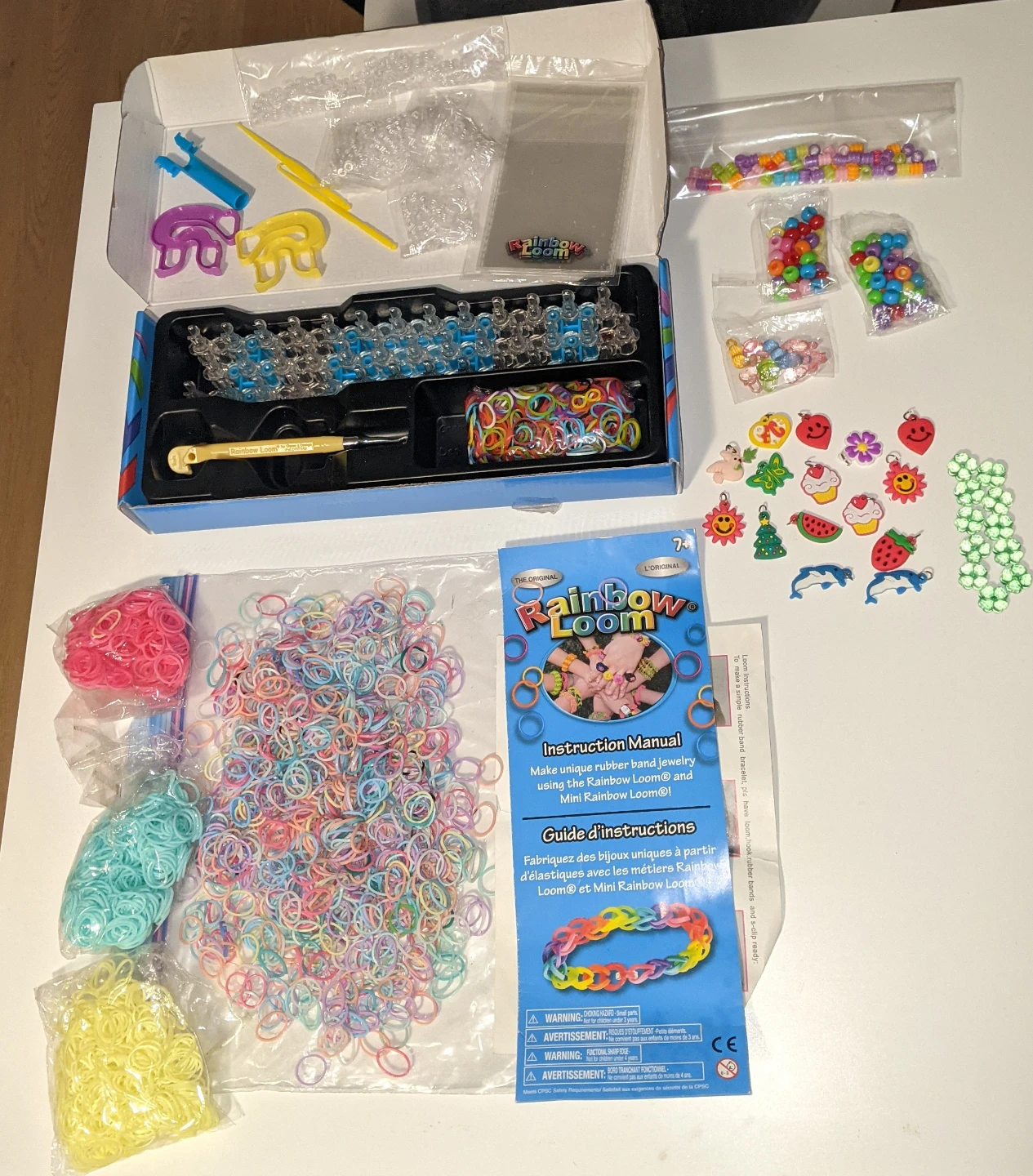 Rainbow loom kit with extras - photo 2