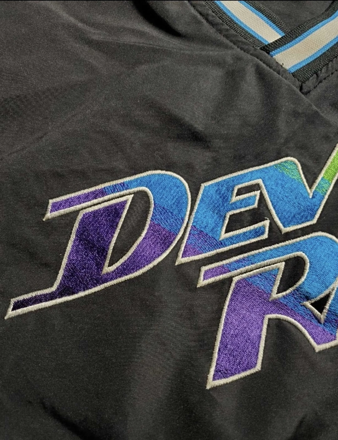 Vintage Tampa Bay Rays Starter pullover sz XXL - photo 3