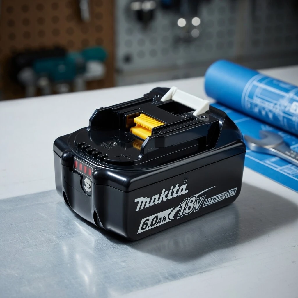 Makita BL1860B 18V 6.0Ah Lithium-Ion Battery