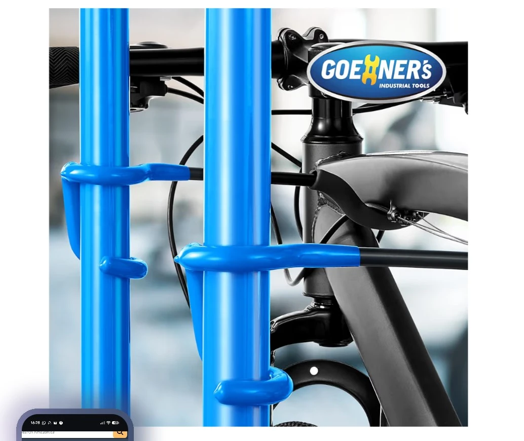 Goerner's Industrial Tools Blue Bike Stand for 3 Bikes - photo 5