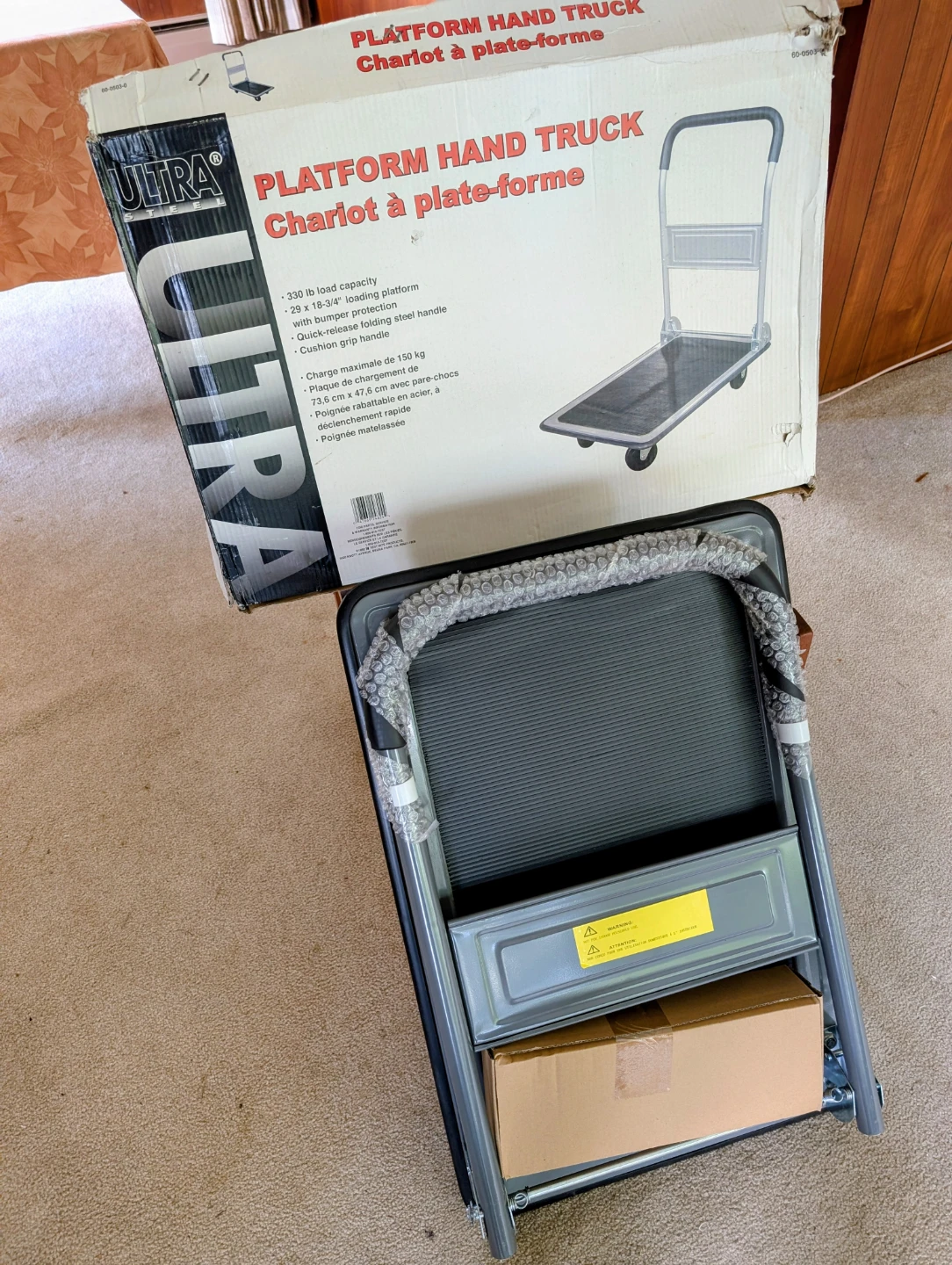 🆕 BRAND NEW 🆕 Ultra Platform Hand Truck - 330 lb capacity