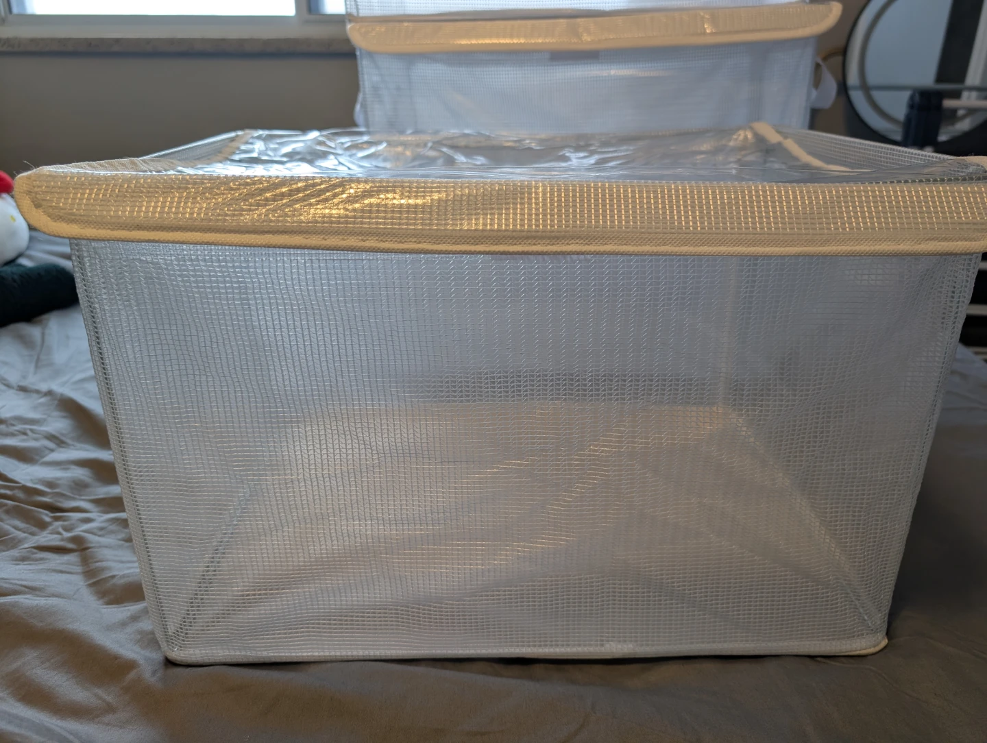 **Moving Sale** Set of 5 Foldable Storage Boxes - photo 4