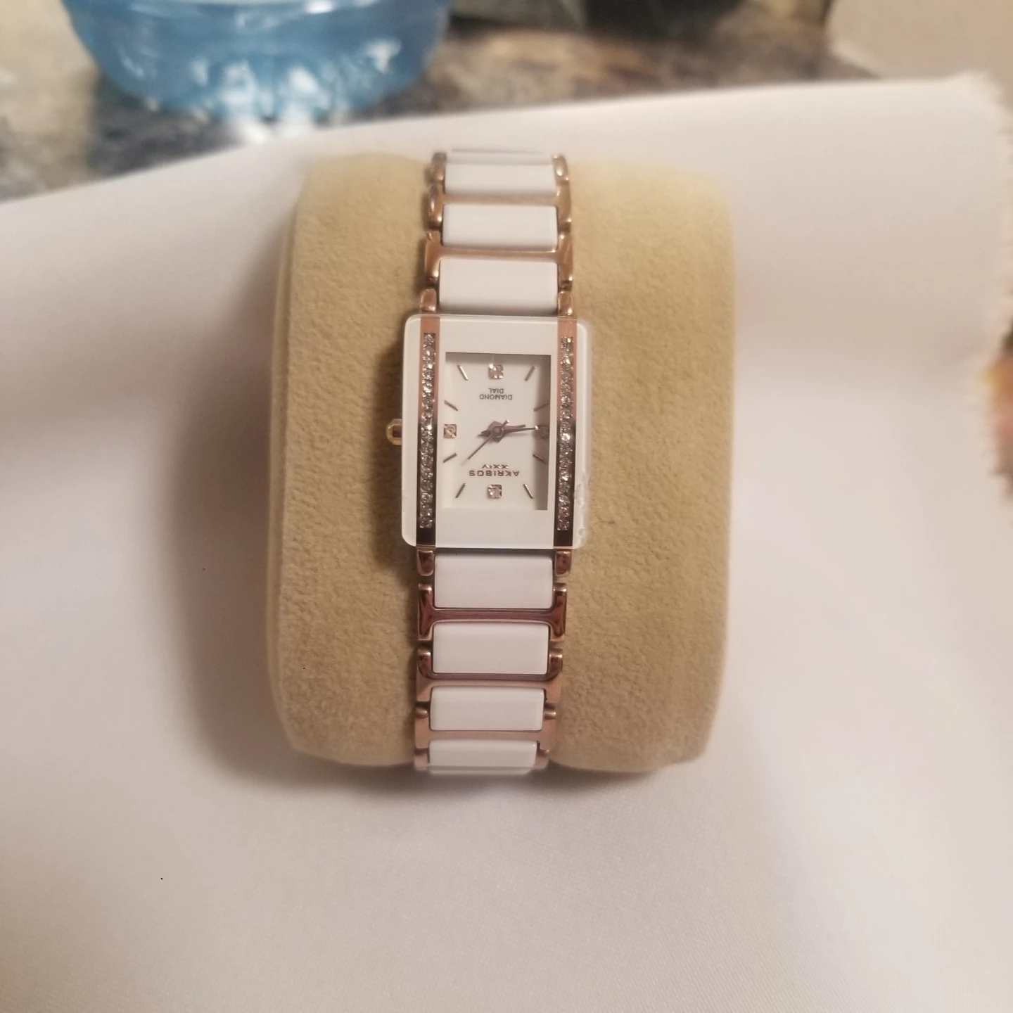 Like new AKRIBOS XXIV Diamond women watch sale