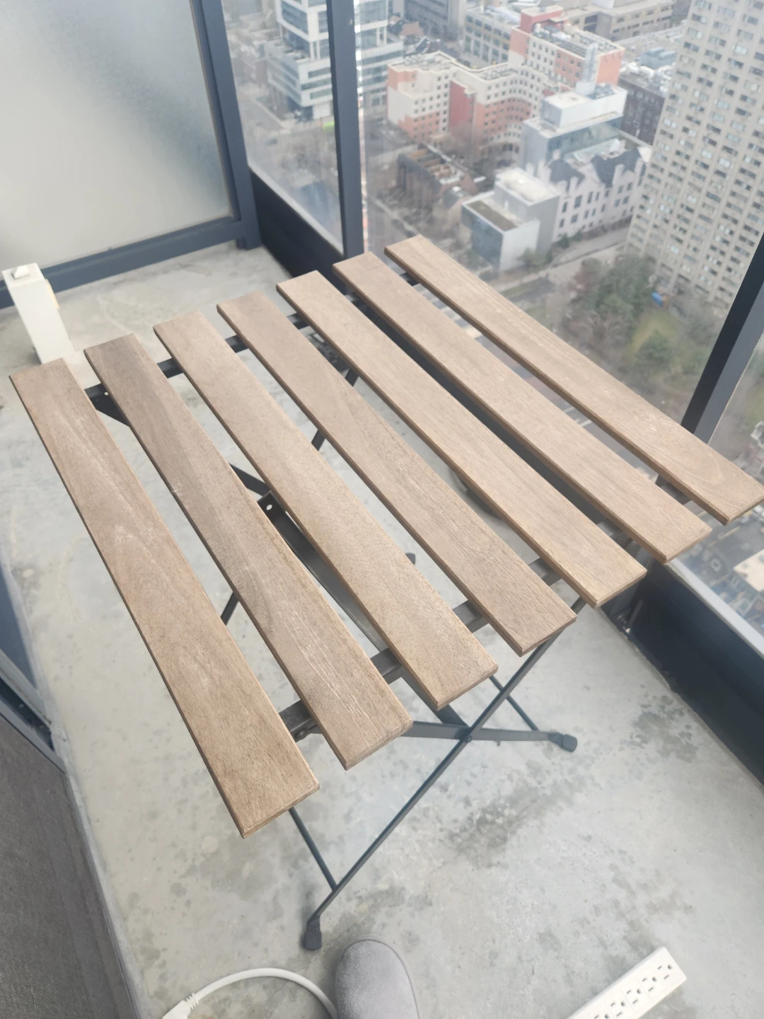 IKEA TÄRNÖ Outdoor Folding Chair  and Table Set - photo 4