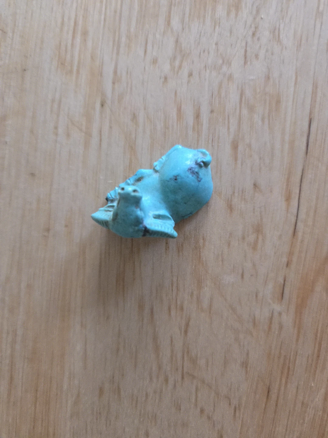 Turquoise Carved Animal Figurine - photo 3