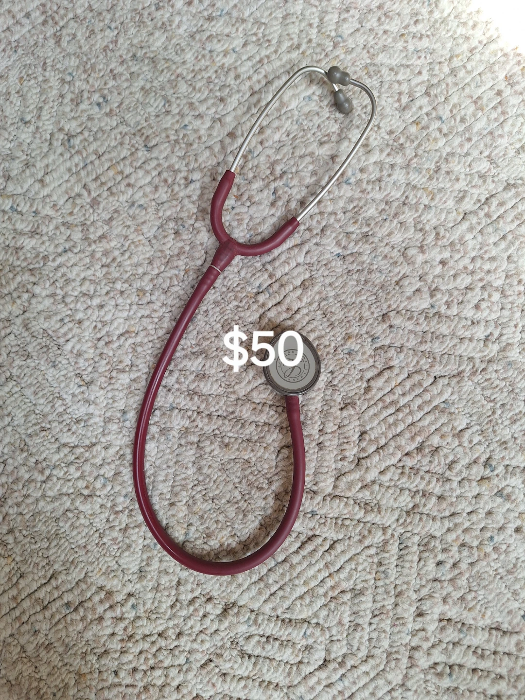 Littmann Cardiology III Stethoscope - Burgundy