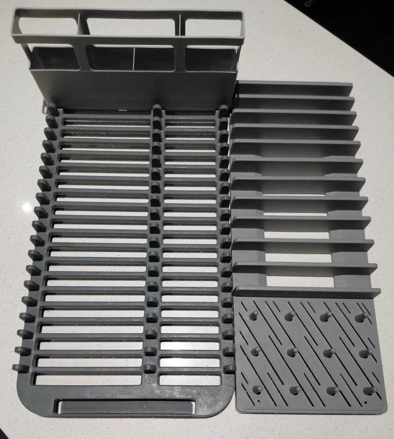 Plastic Dish Drying Racks with Utensil Holder