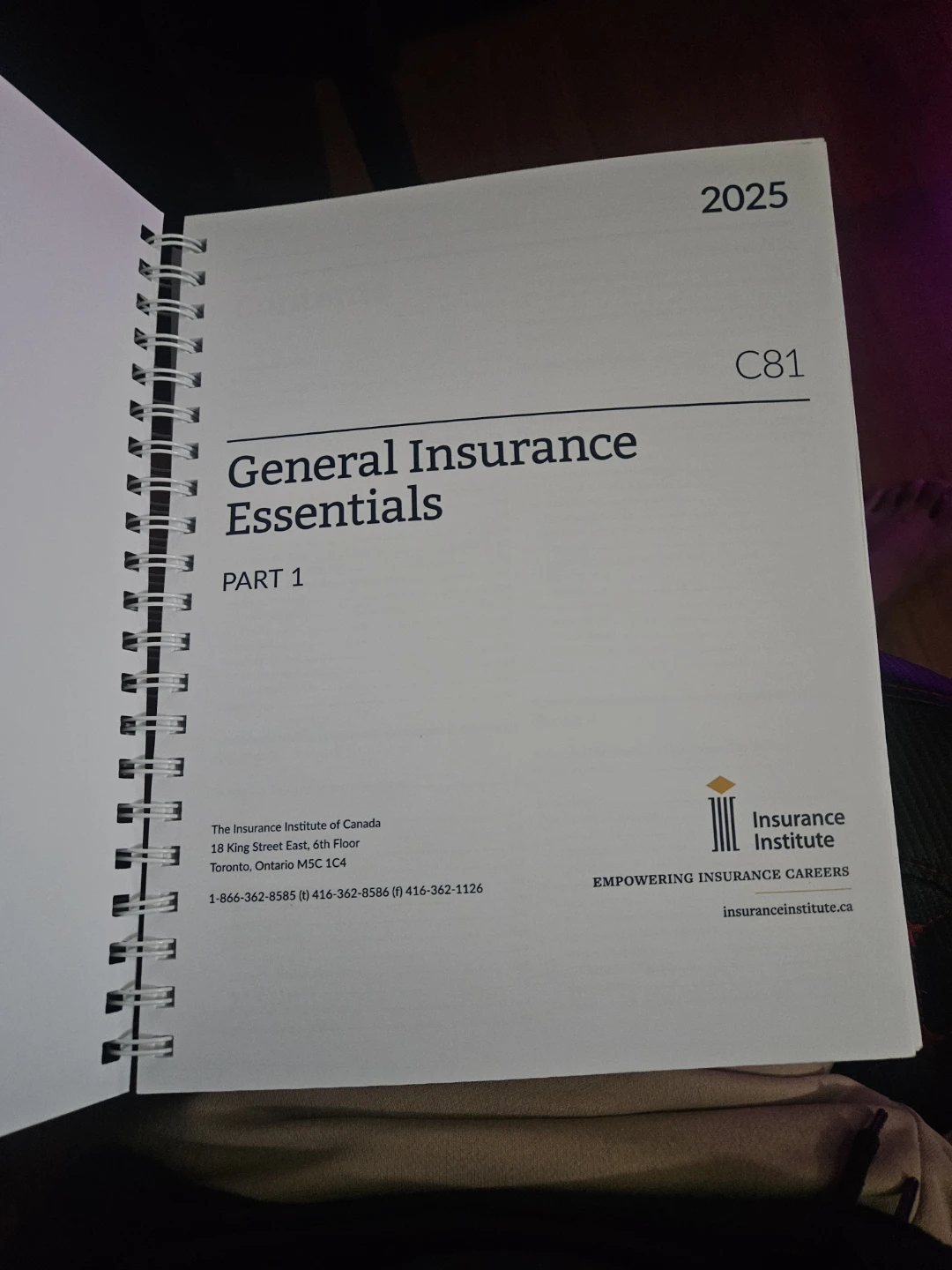 General Insurance Essentials Part 1 Book - photo 3