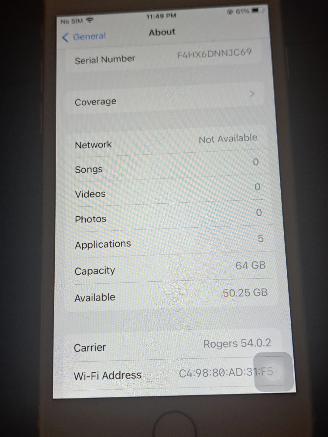 Apple iPhone 8 - 64GB - White