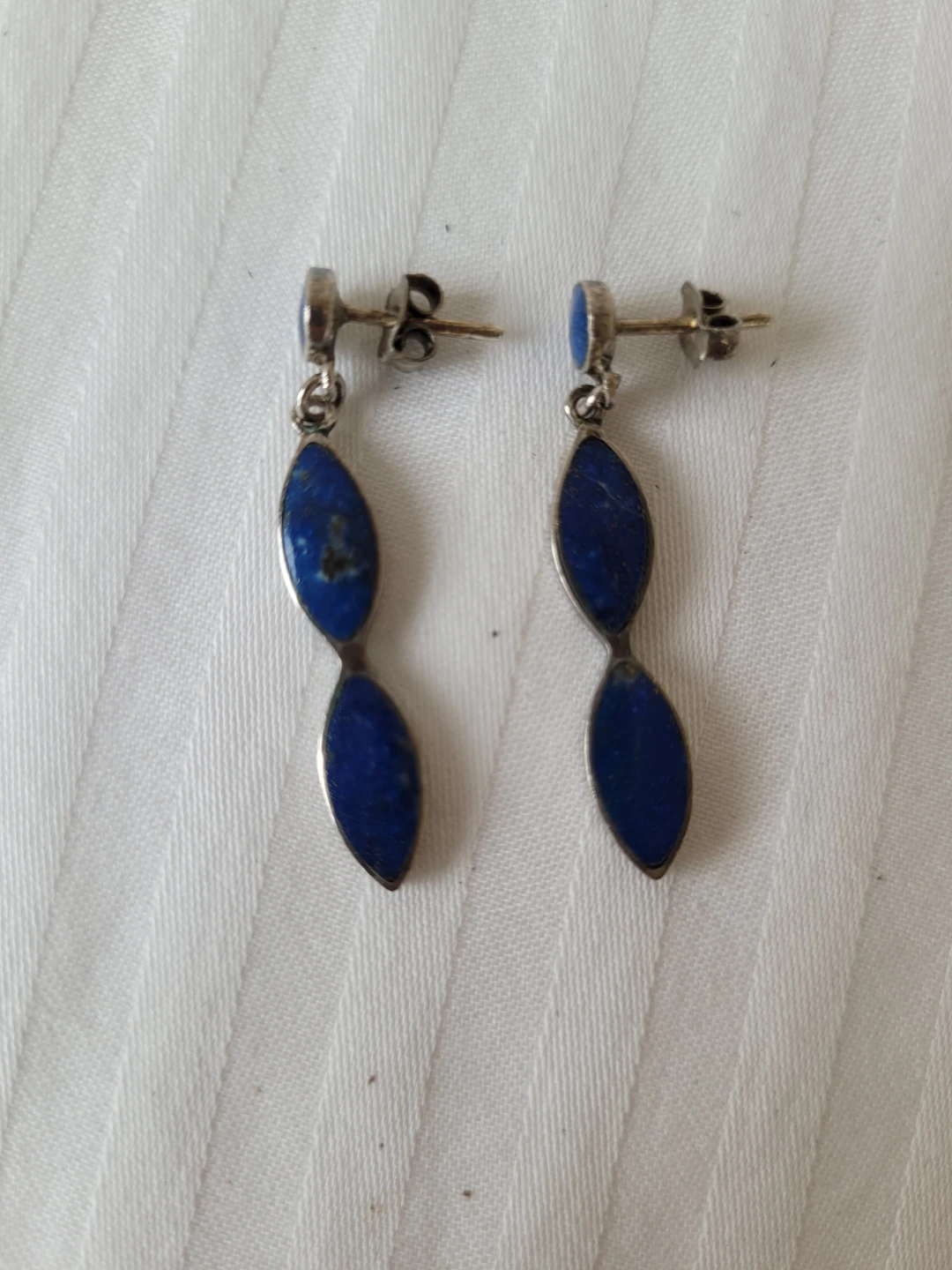 Lapis Lazuli Dangle Earrings