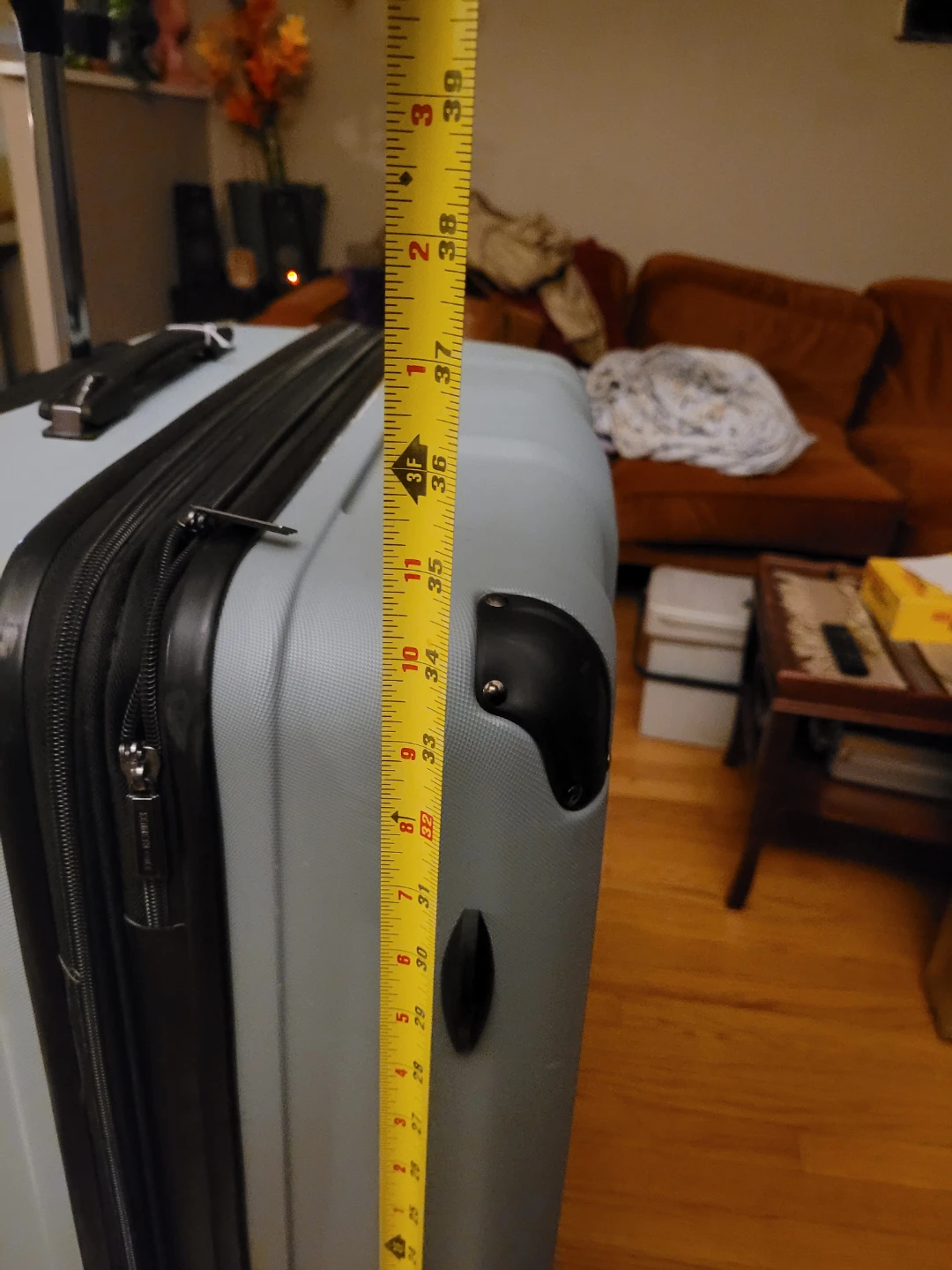 Kenneth Cole-Grey Hardside Spinner Suitcase - photo 3
