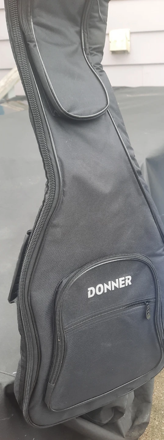 Donner black guitar gig bag