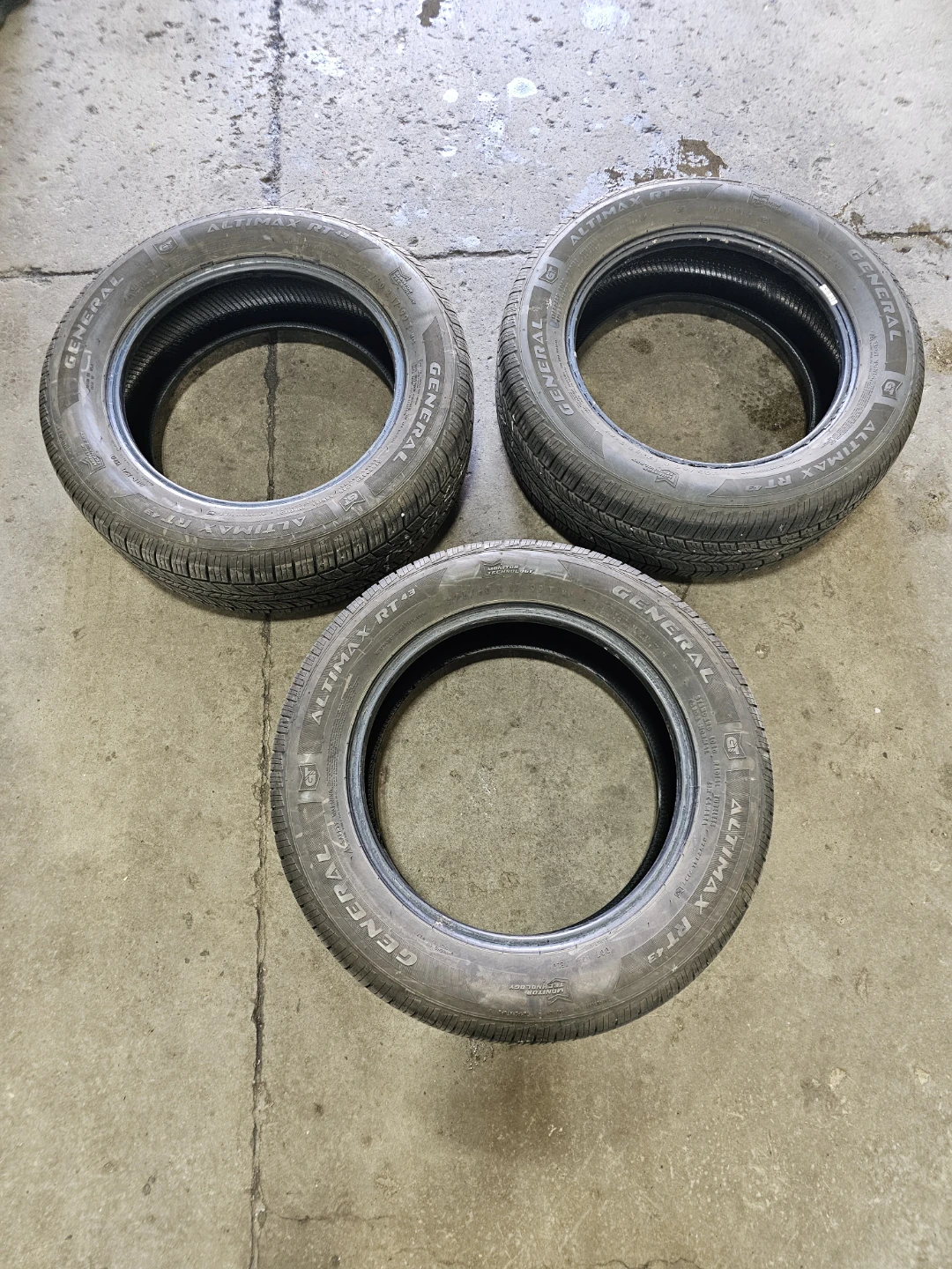 Summer Tires 225/60R17 General Altimax RT