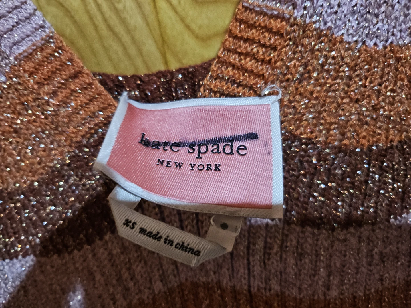 Kate Spade Striped V-Neck Maxi Dress XS - photo 5