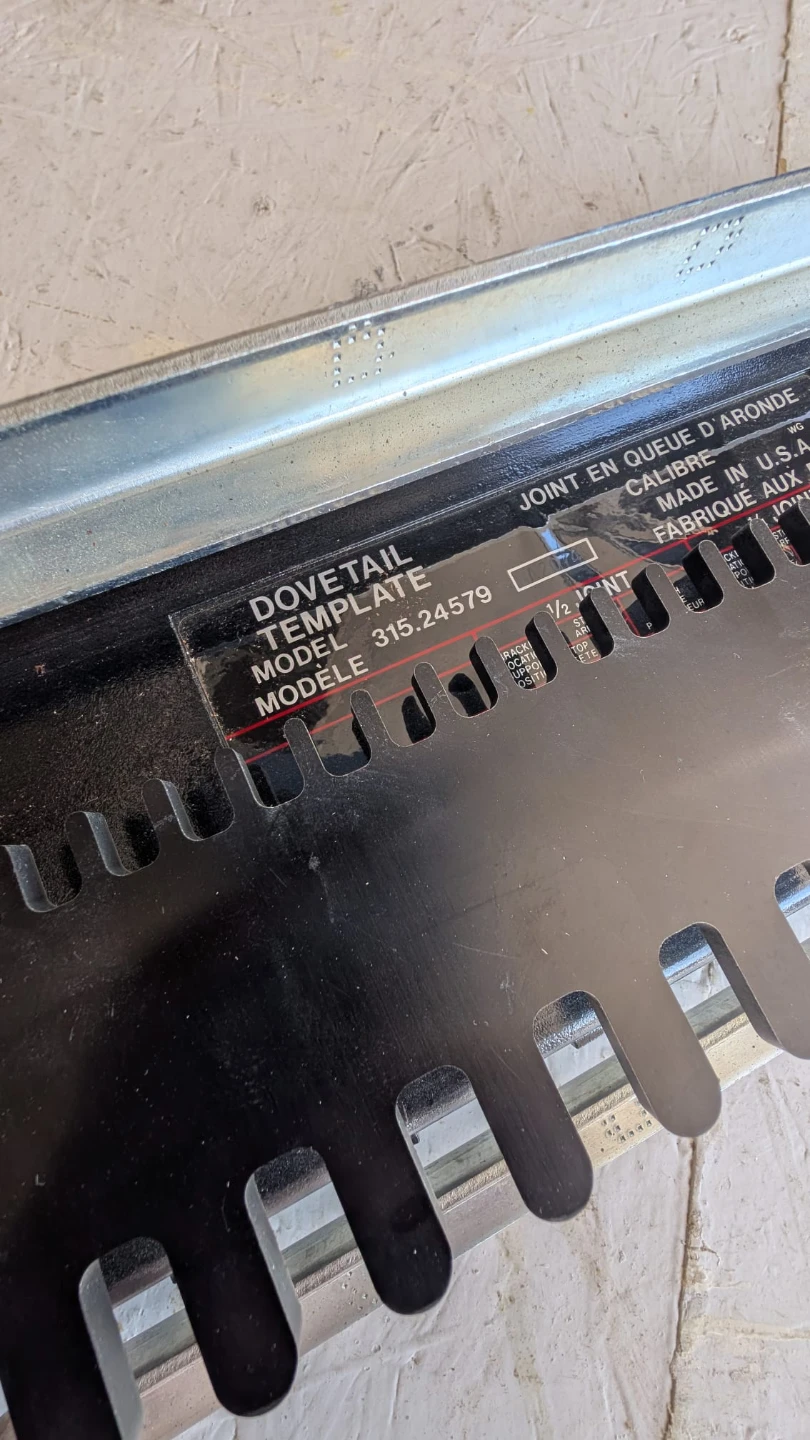 Dovetail Template Jig Tool 315.24579 - photo 5