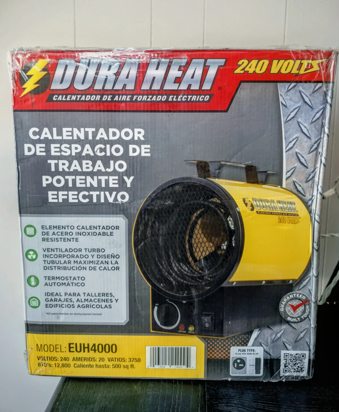 🔥 BRAND NEW: Dura Heat 240V Garage/Workshop Heater (12,800 BTU)