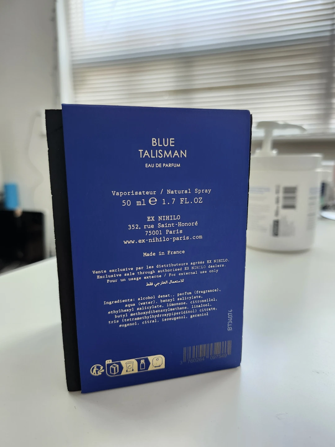 (Retails $325) EX NIHILO Blue Talisman EDP 50 ml (AUTHENTIC) - photo 3