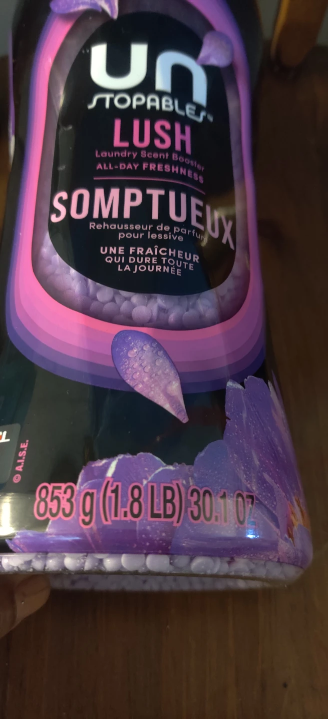 Downy Unstopables Lush Laundry Scent Booster 853g - photo 2