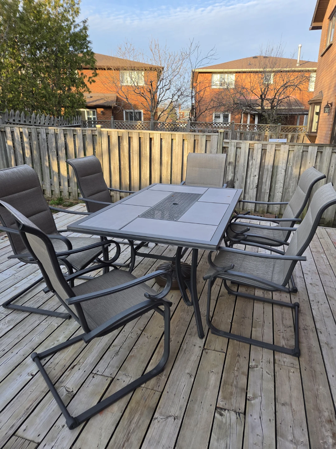 Patio Dining Set with Table and Chairs