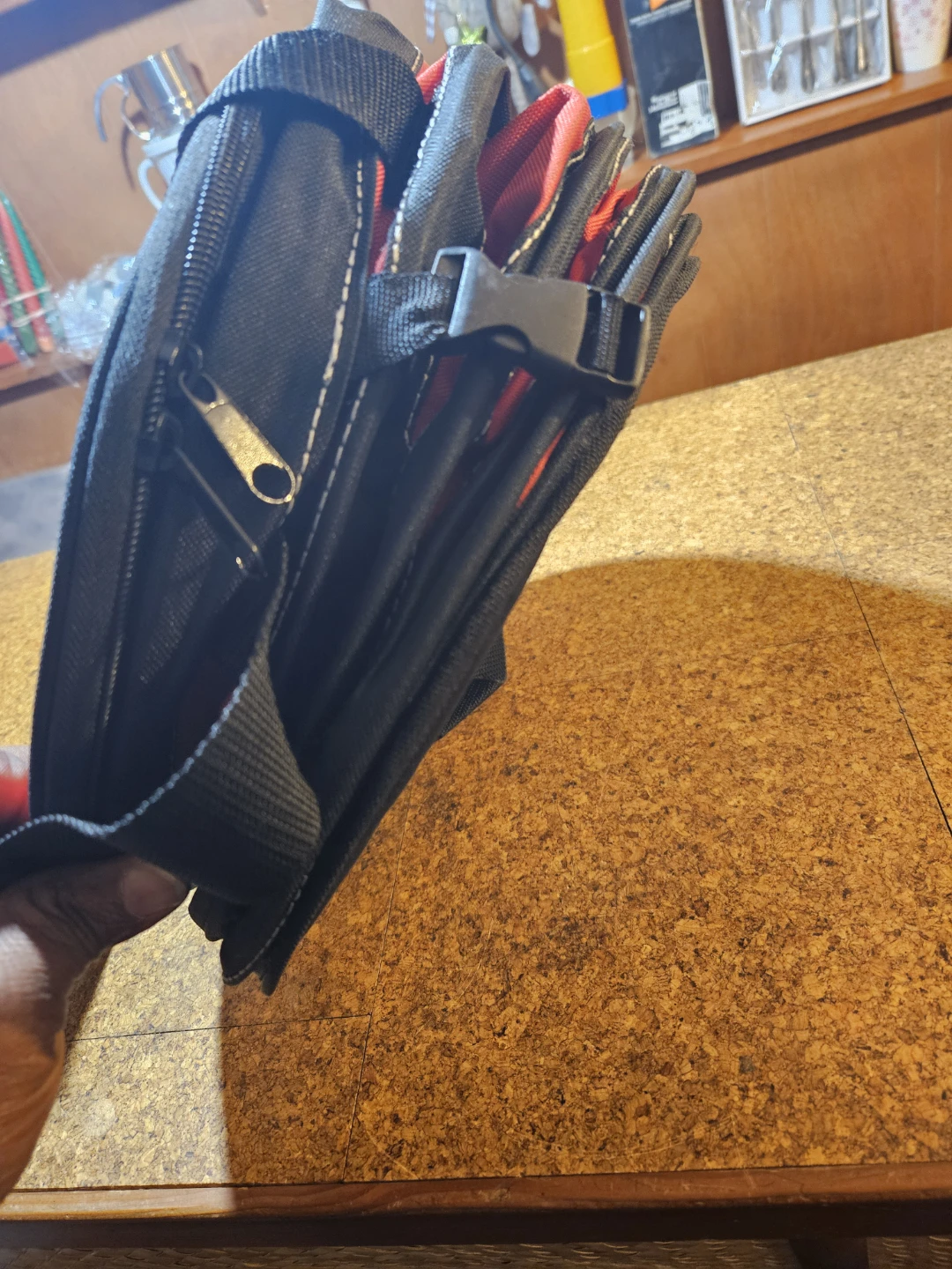 Blackthorn Red & Black Padded Carry Bag Case - photo 5