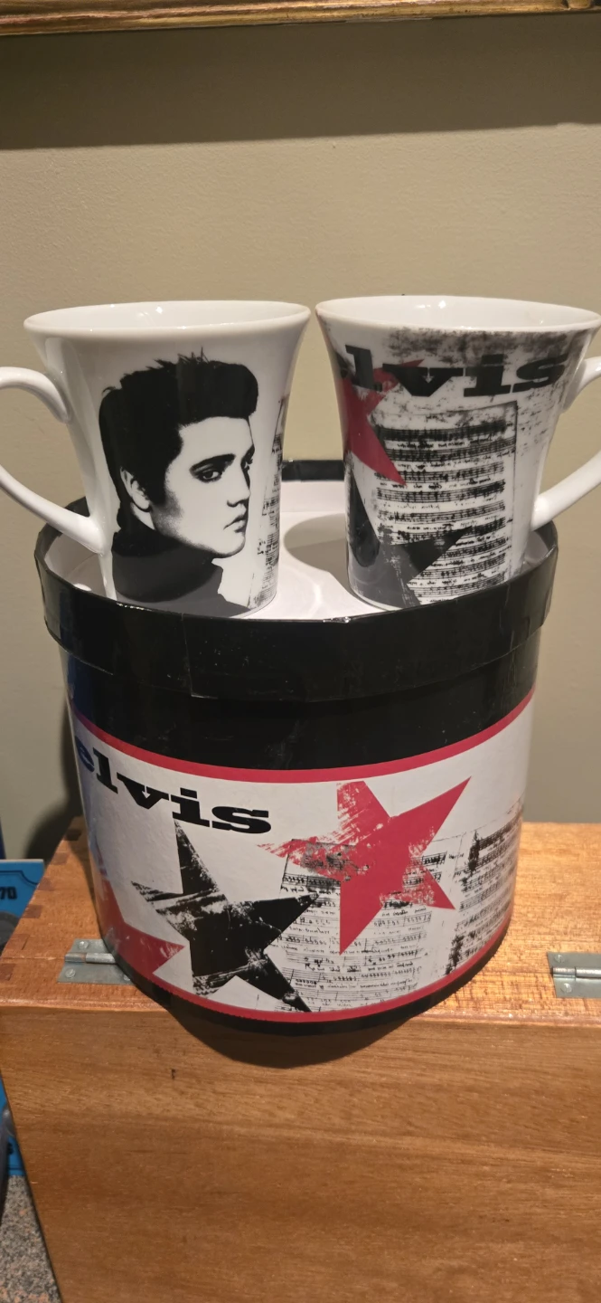 Elvis Presley Coffee Mugs Set