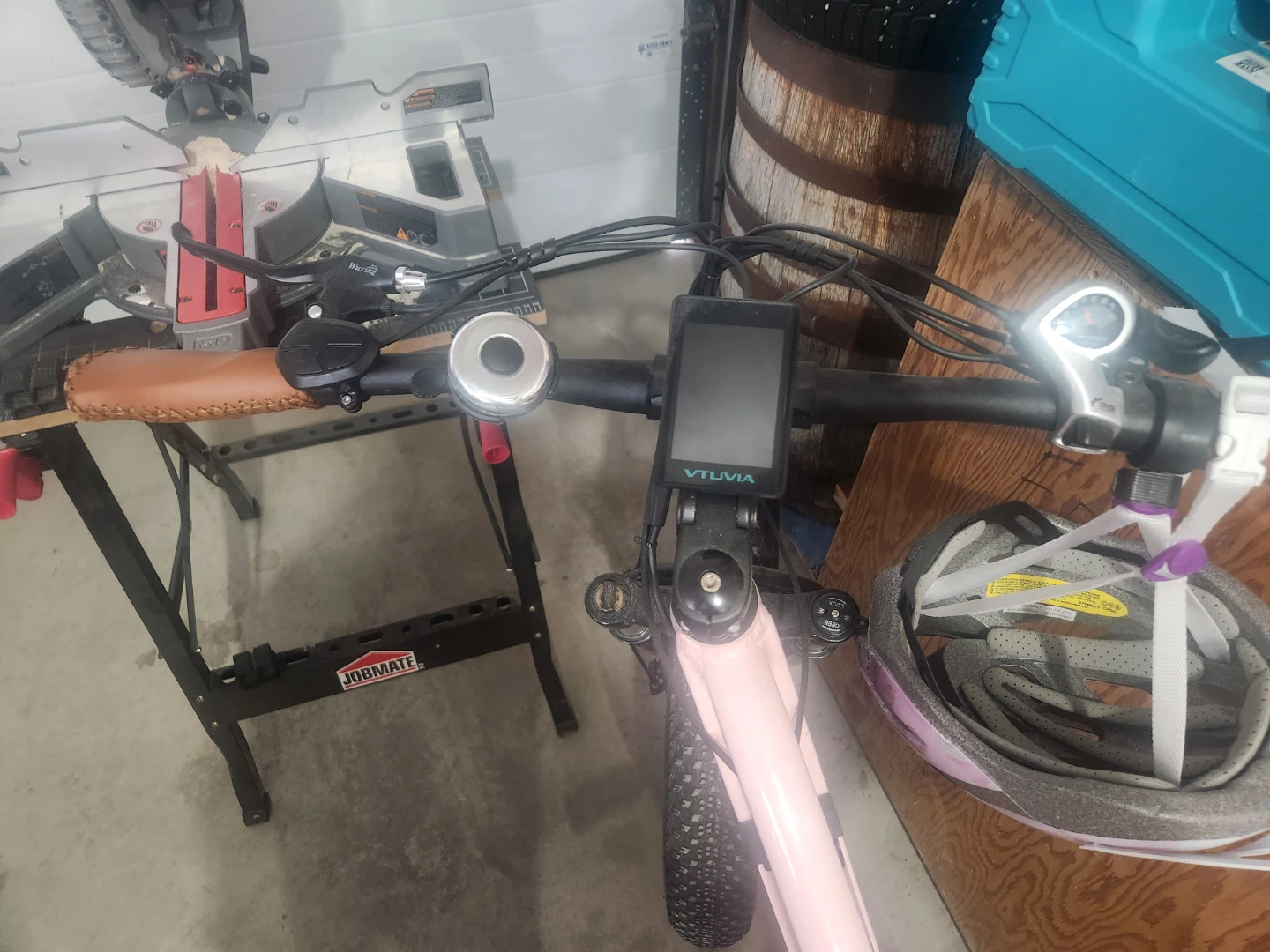 VTUVIA Pink Electric Fat Tire Bike - photo 3